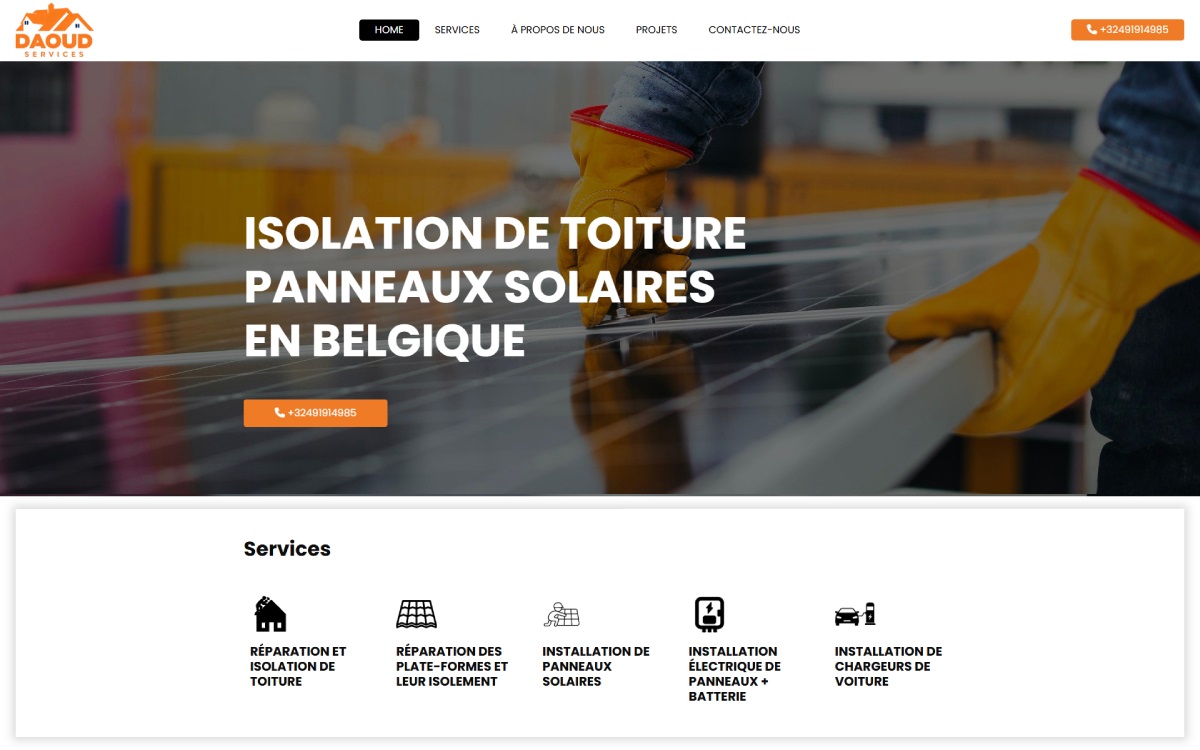 Daoud Services Website